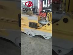 Escavatore braccio telescopico scorrevole predisposizione test