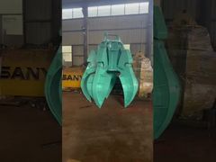 SK350 25M braccio telescopico con presa di buccia d'arancia sta per completare la produzione