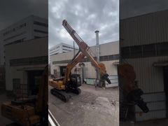 Visualizza il braccio telescopico dell'escavatore a conchiglia da 30 tonnellate per una lunga portata con la demo certificata CE della scheda BS900
